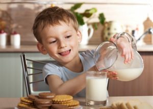 Козье молоко для детей